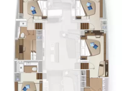 Lagoon Lagoon Sixty 5 jednotlivci a charterové společnosti v Alimos