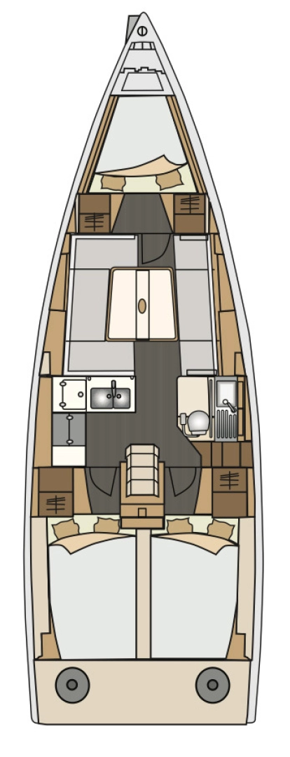 Elan E4 jednotlivci a charterové společnosti v Pula