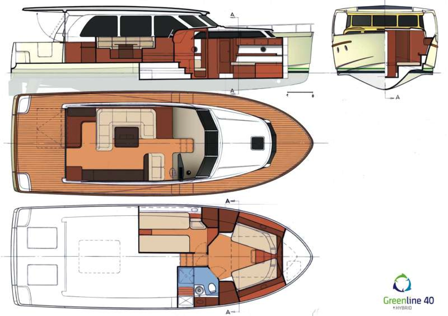 Pronájem lodi Greenline Yachts Greenline 40 v Pula na Samboatu