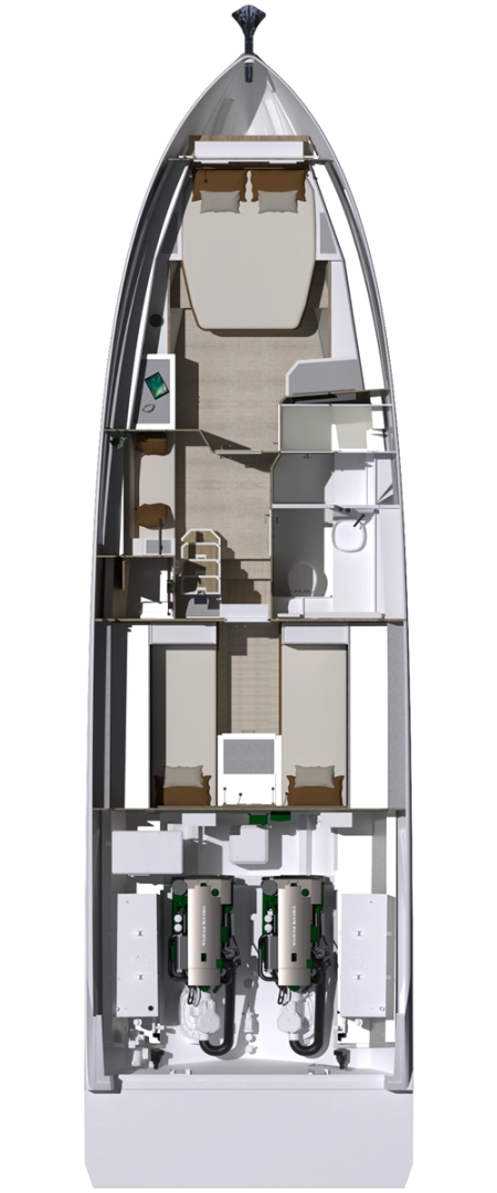 Pronájem jachty v Sukošan -Fiart Fiart Seawalker 43 na Samboatu