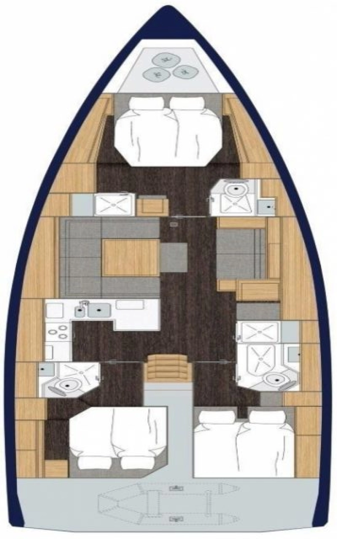 Pronajmout Plachetnice se skipperem či ne Bavaria v Zadar