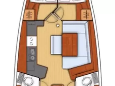 Pronájem Plachetnice Bénéteau s licencí