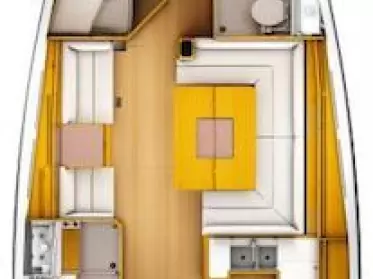 Jeanneau Sun Odyssey 449 jednotlivci a charterové společnosti v Donji Seget