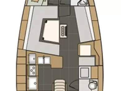 Pronajmout si Elan Impression 45 v Trogir