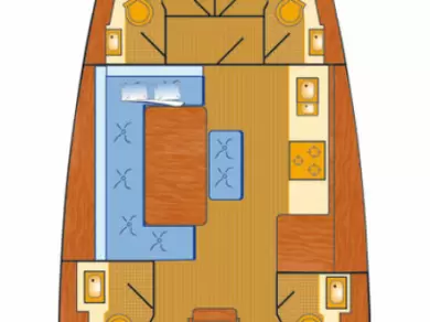 Pronájem Plachetnice v Punat -Dufour Dufour 460 Grand Large