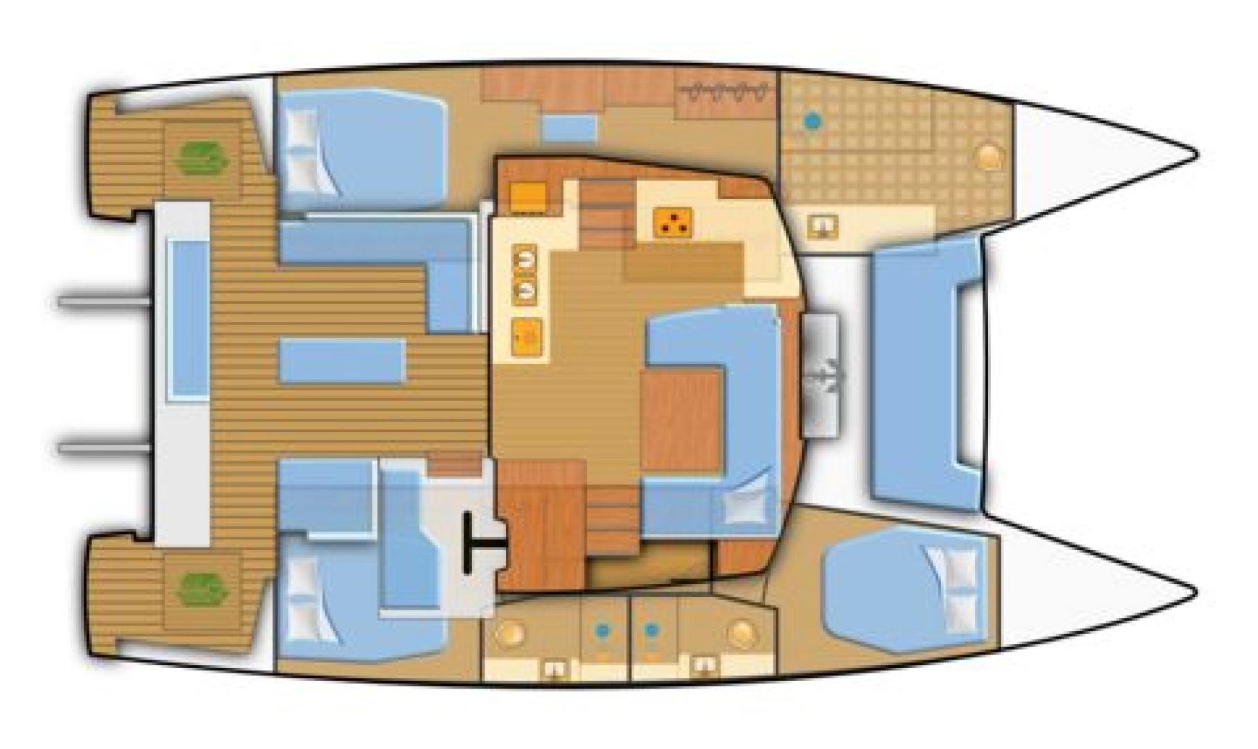 Pronajmout si Fountaine Pajot Elba 45 v Pula