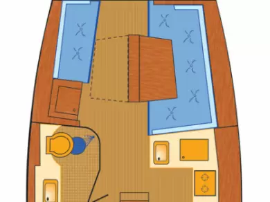 Pronájem Plachetnice Hanse s licencí