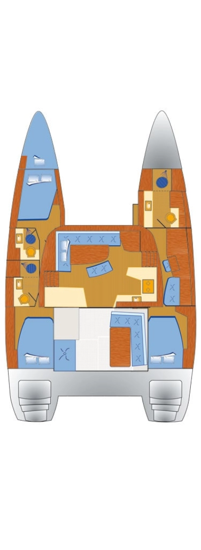 Pronájem jachty v Rogoznica -Lagoon Lagoon 42 na Samboatu