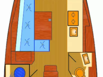 Pronájem Plachetnice v Rogoznica -Bénéteau Oceanis 38.1