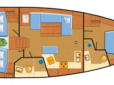 Pronajmout si Bénéteau Oceanis 40.1 v Rogoznica