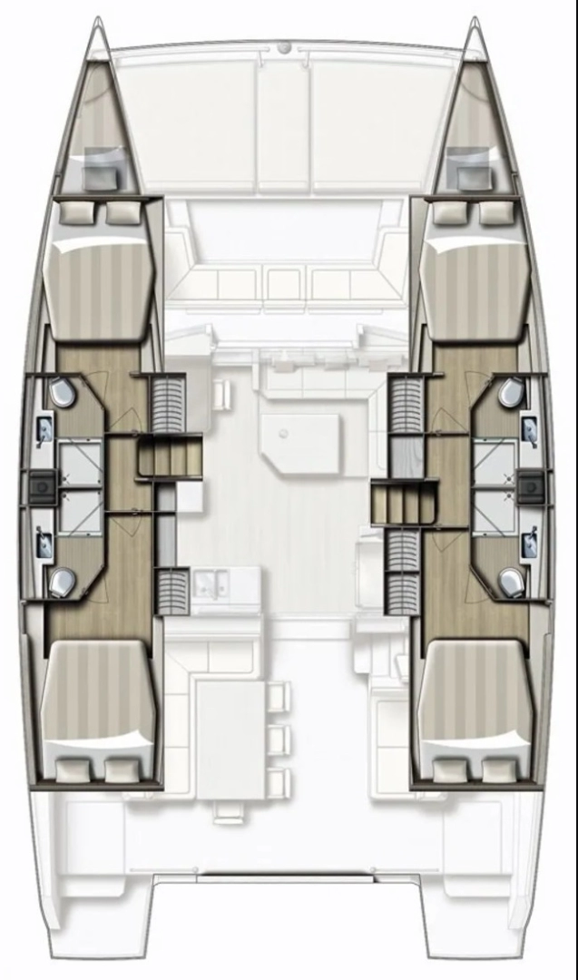 Pronájem Katamarán Bali s licencí