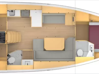 Bavaria Bavaria C42 jednotlivci a charterové společnosti v Lefkáda