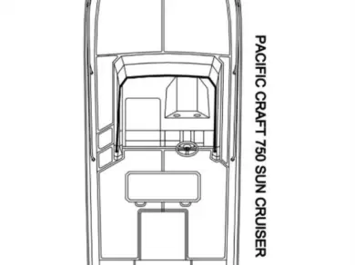 Pronájem lodi Pacific Craft Pacific Craft 750 Sun Cruiser v Pula na Samboatu