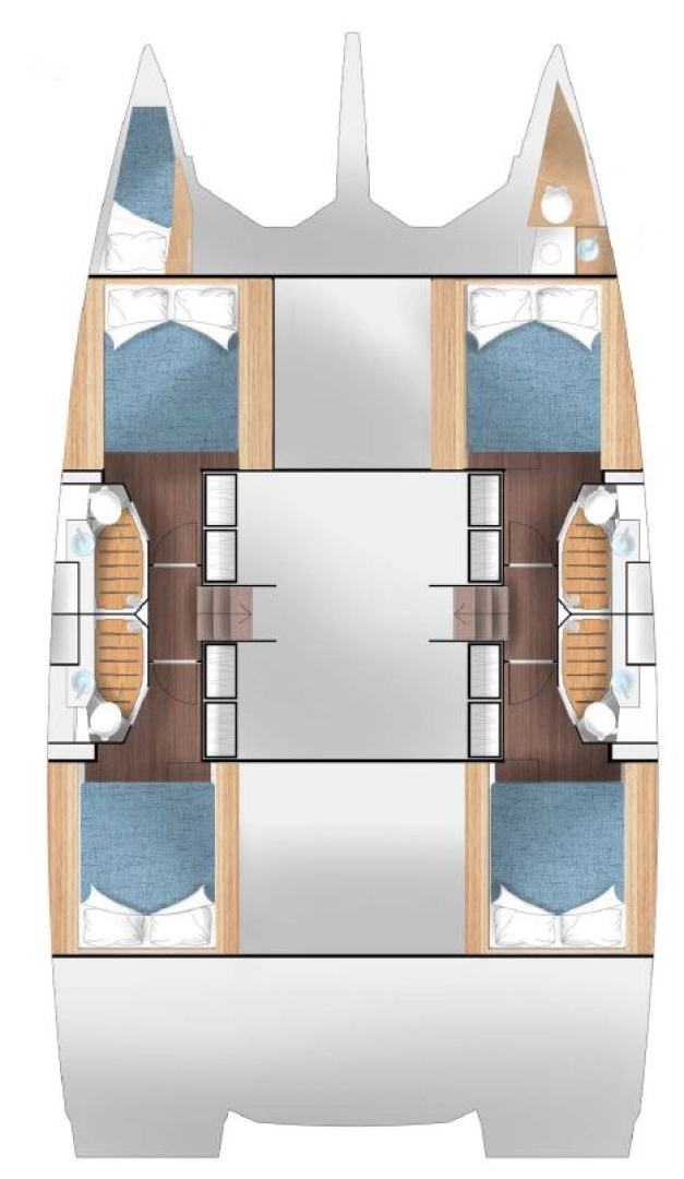 Cervetti Yachts Cervetti 44 - 4 + 1 cab. jednotlivci a charterové společnosti v Primošten 