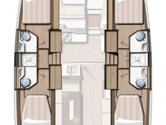 Pronájem Katamarán Bali s licencí