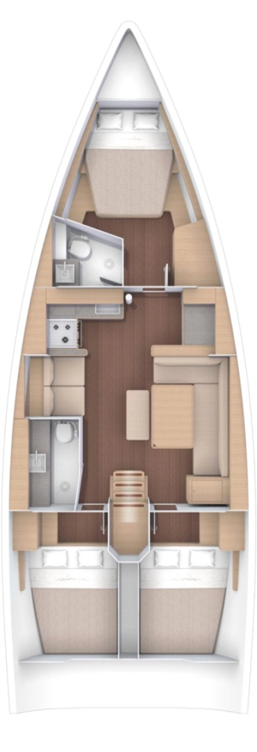 Pronájem lodi Dufour Dufour 430 v Šibenik  na Samboatu