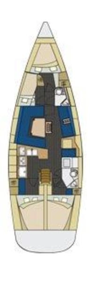 Pronájem jachty v Šibenik  -Elan Impression 444 na Samboatu