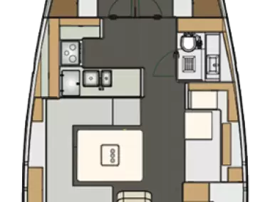 Pronájem Plachetnice v Punat -Elan Impression 50