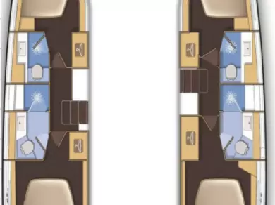 Pronájem lodi Sveti Filip i Jakov lákavé ceny Lagoon 42