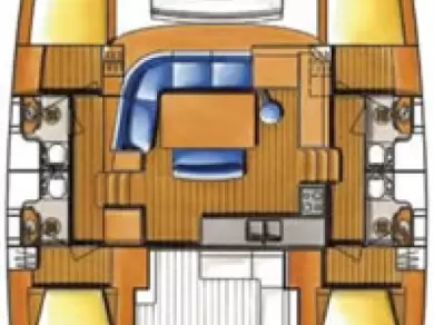 Pronájem jachty v Šibenik  -Lagoon Lagoon 440 na Samboatu