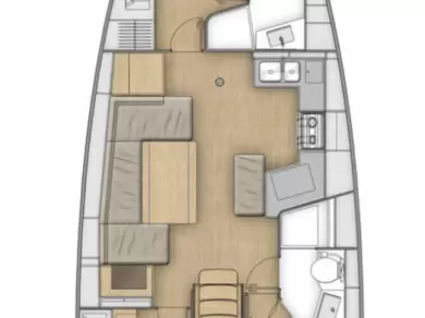 Pronajmout si Bénéteau Oceanis 40.1 v Pomer