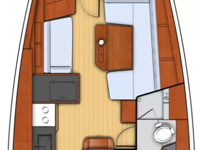 Pronajmout si Bénéteau Oceanis 41.1 v Komolac