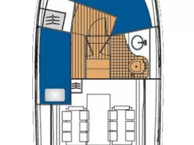 Pronájem Motorová loď Sas Vektor s licencí