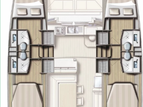 Pronájem lodi Plataniás lákavé ceny Bali 4.1
