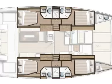 Pronájem Katamarán v Paleros -Bali Bali 4.2