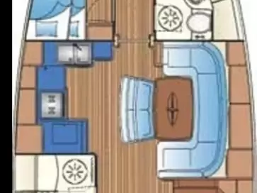 Pronájem lodi Ávdira lákavé ceny Cruiser 46