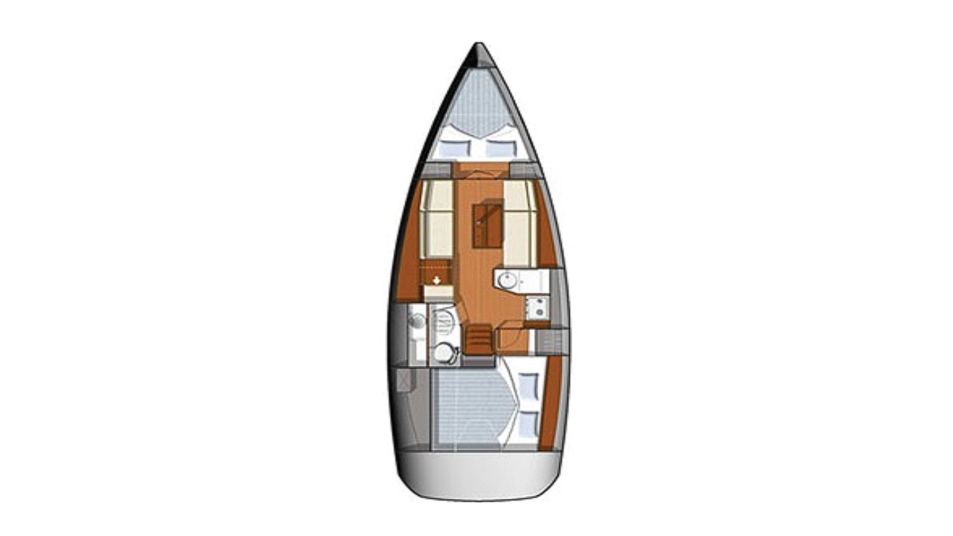 Pronajmout si Jeanneau Sun Odyssey 33i v Gouvia
