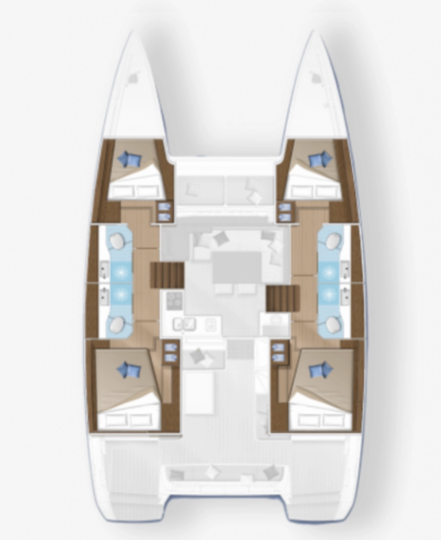 Pronajmout si Lagoon Lagoon 40 v Fethiye