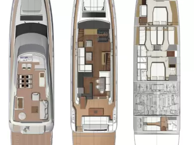Pronajmout si Prestige Yachts Prestige 690 v Zadar