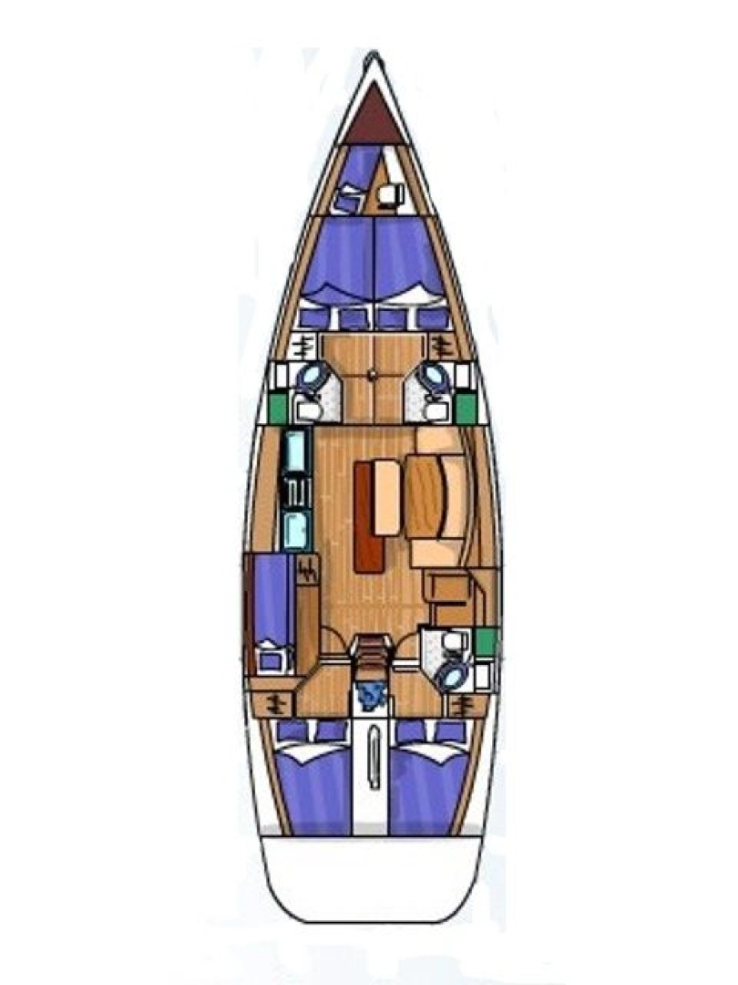 Pronajmout si Bénéteau Cyclades 50.5 v Sukošan