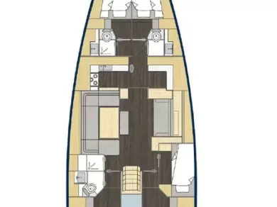 Pronajmout si Bavaria Bavaria C57 v Split