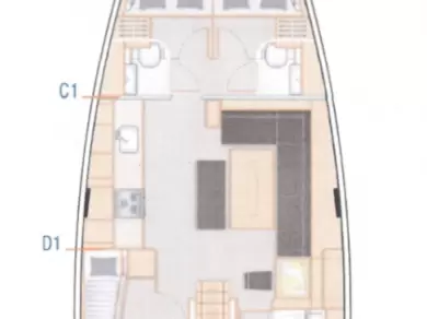 Hanse Hanse 508 jednotlivci a charterové společnosti v Pula