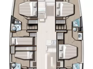 Bali Bali 4.8 jednotlivci a charterové společnosti v Donji Seget