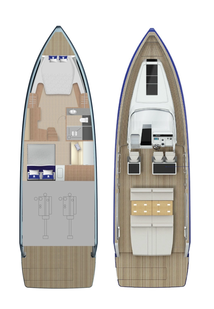 Pronájem Jachta v Kaštela -Fjord Fjord 41 XL