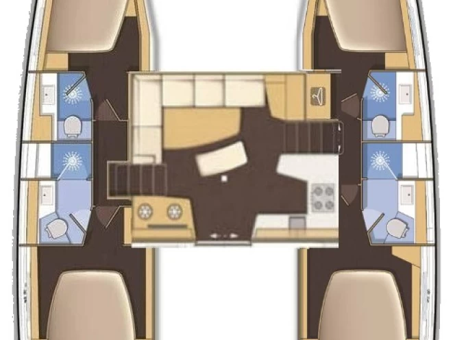 Pronájem lodi Mykonos (ostrov) lákavé ceny Lagoon 42