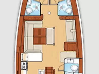 Pronajmout Plachetnice se skipperem či ne Bénéteau v Paleros