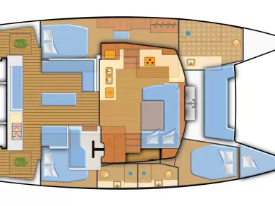Pronájem lodi Fountaine Pajot Elba 45 v Can Pastilla na Samboatu