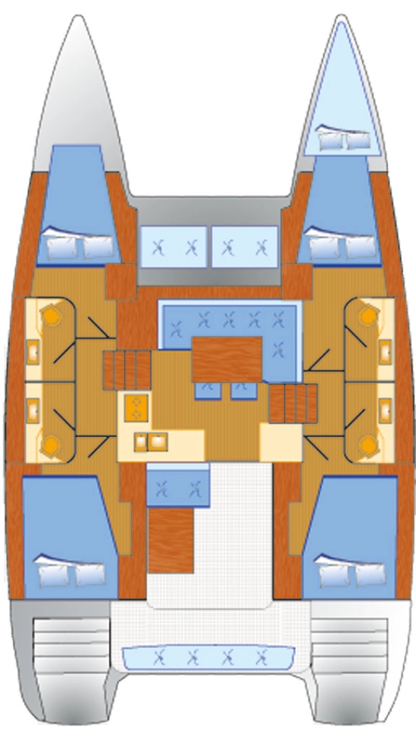 Pronajmout si Lagoon Lagoon 40 v Can Pastilla