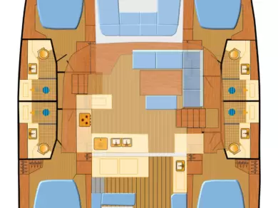 Pronajmout Katamarán se skipperem či ne Lagoon v Can Pastilla