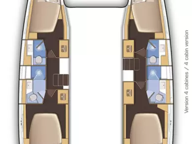 Lagoon Lagoon 42 jednotlivci a charterové společnosti v Alimos