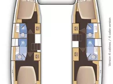 Pronájem jachty v Alimos -Lagoon Lagoon 42 na Samboatu