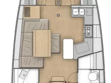 Pronájem lodi Alimos lákavé ceny Oceanis 40.1