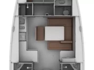 Pronájem lodi Sukošan lákavé ceny Cruiser 46