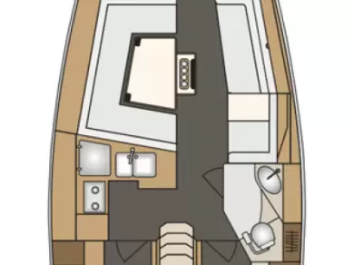 Pronájem jachty v Sukošan -Elan Impression 40 na Samboatu