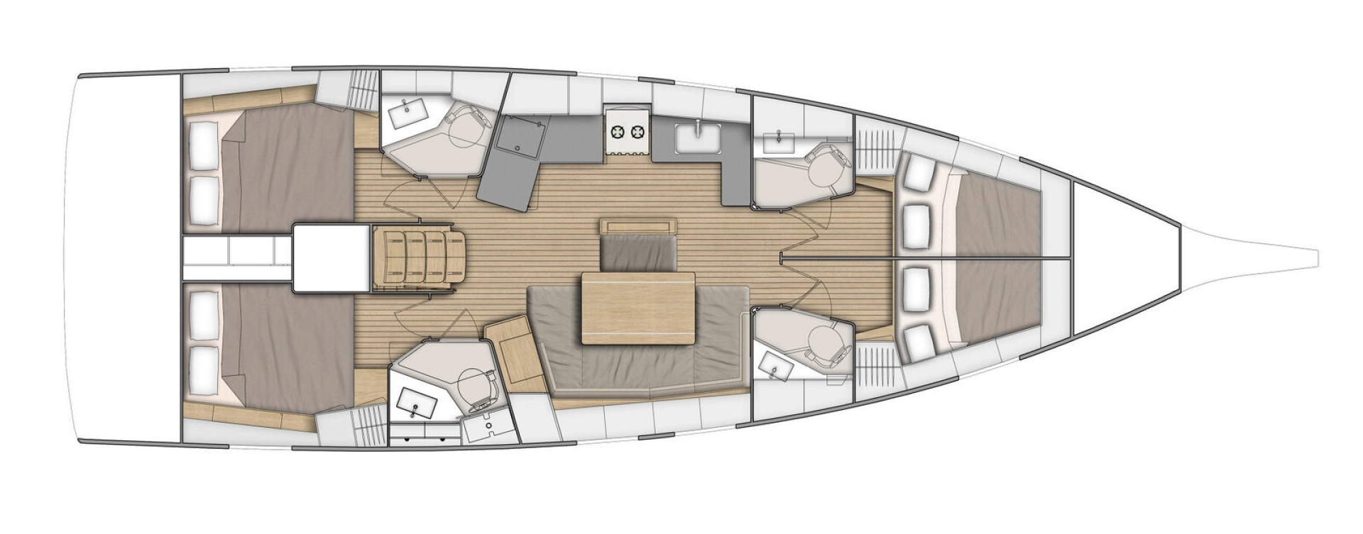 Pronájem lodi Bénéteau Oceanis 46.1 v Lefkáda na Samboatu