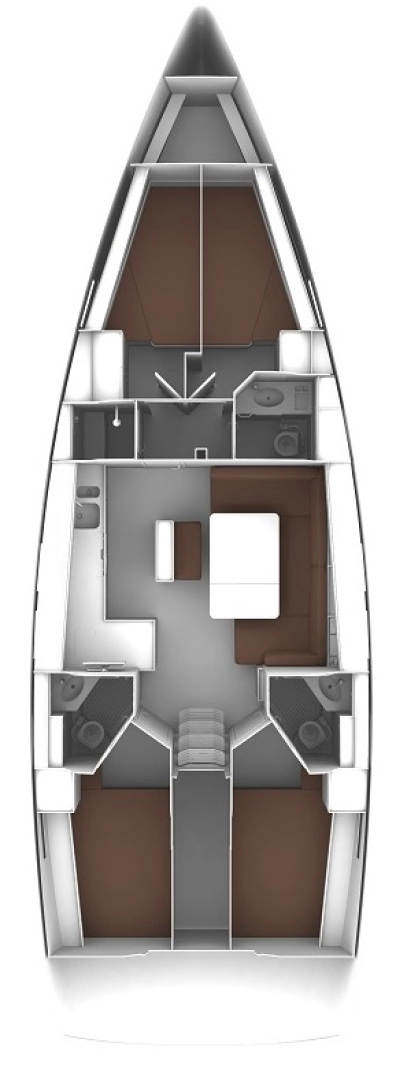 Pronajmout si Bavaria Cruiser 46 v Fethiye
